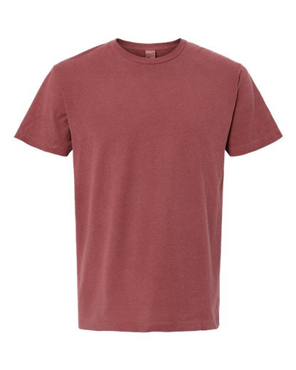 M&O Vintage Garment-Dyed T-Shirt 6500M Brick