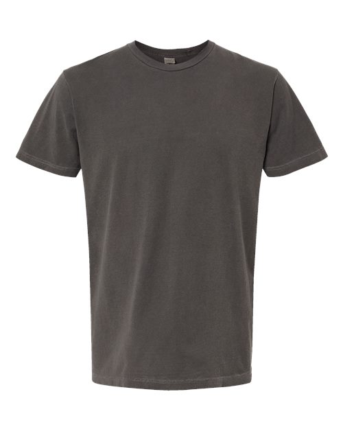 M&O Vintage Garment-Dyed T-Shirt 6500M Charcoal
