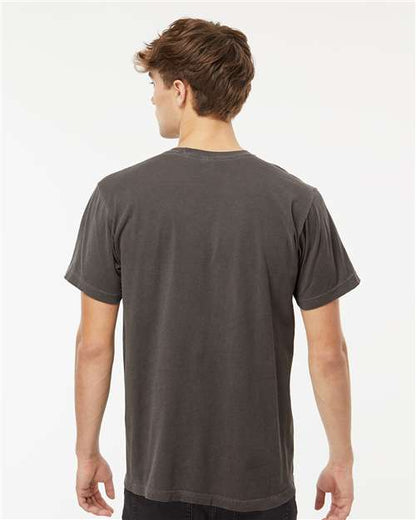 M&O Vintage Garment-Dyed T-Shirt 6500M Charcoal