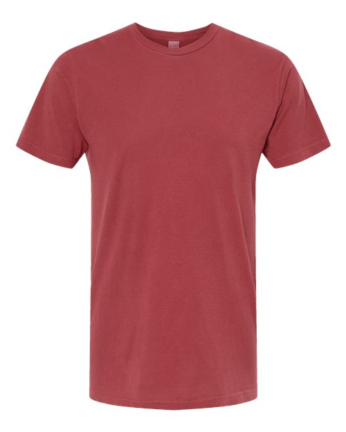 M&O Vintage Garment-Dyed T-Shirt 6500M Crimson