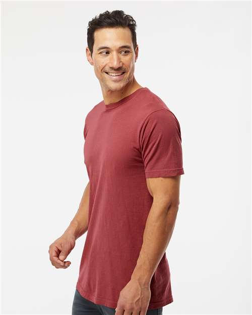 M&O Vintage Garment-Dyed T-Shirt 6500M Crimson