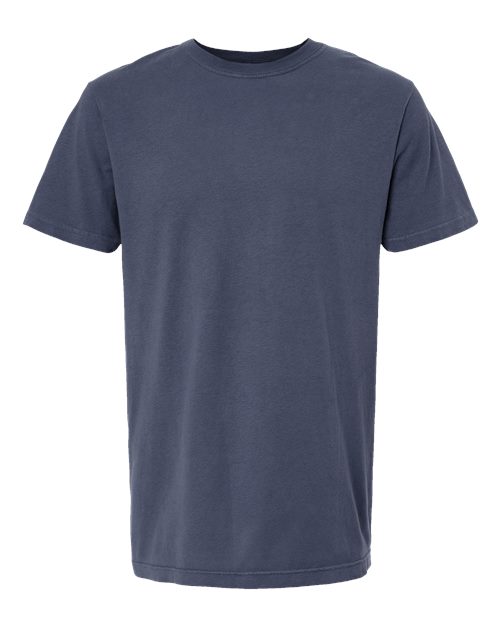 M&O Vintage Garment-Dyed T-Shirt 6500M Navy