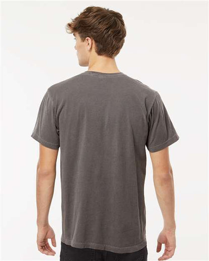 M&O Vintage Garment-Dyed T-Shirt 6500M Pepper