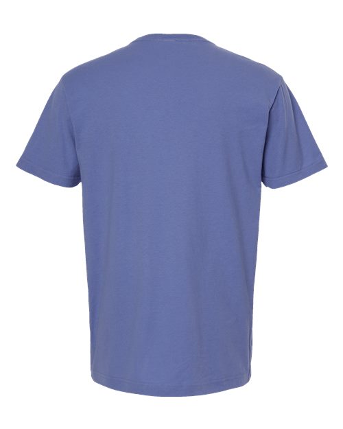 M&O Vintage Garment-Dyed T-Shirt 6500M Periwinkle