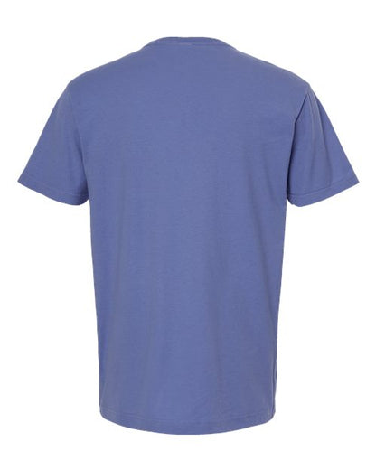 M&O Vintage Garment-Dyed T-Shirt 6500M Periwinkle