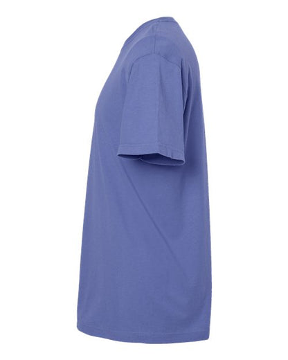 M&O Vintage Garment-Dyed T-Shirt 6500M Periwinkle