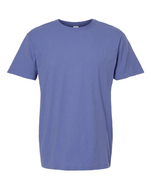 M&O Vintage Garment-Dyed T-Shirt 6500M Periwinkle