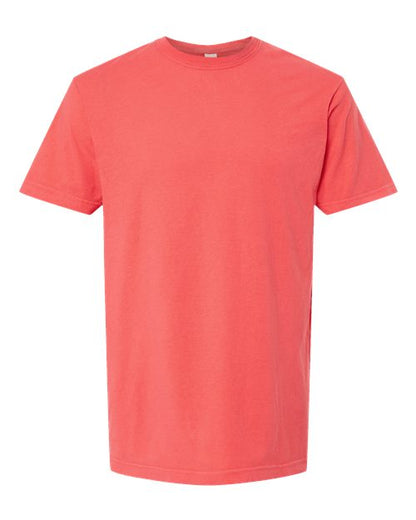 M&O Vintage Garment-Dyed T-Shirt 6500M Bright Salmon