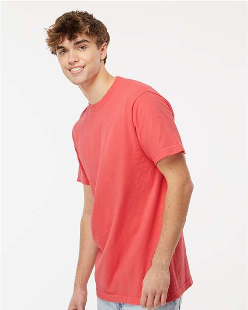 M&O Vintage Garment-Dyed T-Shirt 6500M Bright Salmon