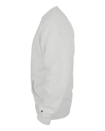 Badger Unisex Pocket Crewneck Sweatshirt 3970
