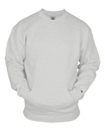 Badger Unisex Pocket Crewneck Sweatshirt 3970