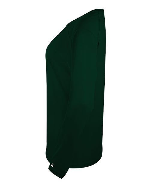 Badger Women's Tri-Blend Long Sleeve T-Shirt 4964 Forest
