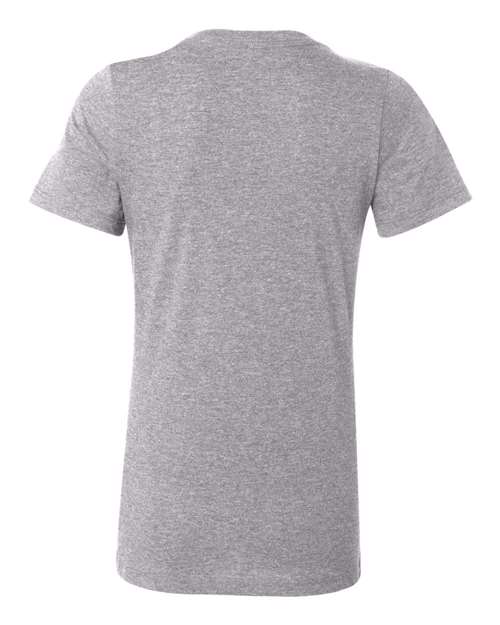BELLA + CANVAS Women’s Relaxed Fit Heather CVC Tee 6400CVC Custom Embroidered Business Logo
