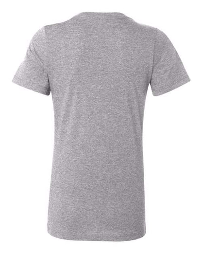 BELLA + CANVAS Women’s Relaxed Fit Heather CVC Tee 6400CVC Custom Embroidered Business Logo
