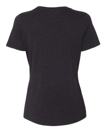 BELLA + CANVAS Women’s Relaxed Fit Heather CVC Tee 6400CVC Custom Embroidered Business Logo