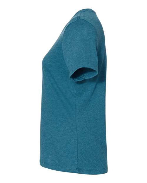 BELLA + CANVAS Women’s Relaxed Fit Heather CVC Tee 6400CVC Heather Deep Teal