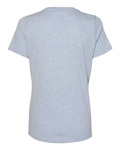 BELLA + CANVAS Women’s Relaxed Fit Heather CVC Tee 6400CVC Custom Embroidered Business Logo