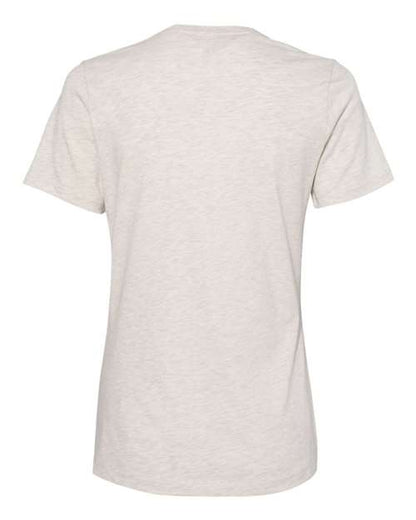 BELLA + CANVAS Women’s Relaxed Fit Heather CVC Tee 6400CVC Custom Embroidered Business Logo