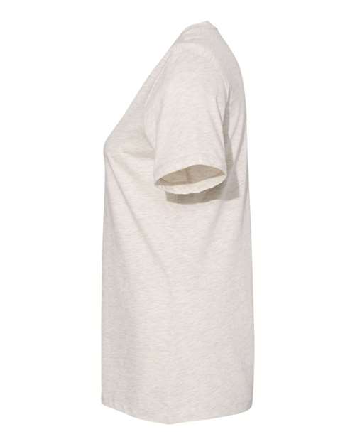 BELLA + CANVAS Women’s Relaxed Fit Heather CVC Tee 6400CVC Heather Prism Natural
