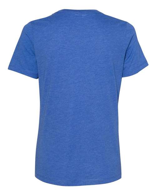 BELLA + CANVAS Women’s Relaxed Fit Heather CVC Tee 6400CVC Custom Embroidered Business Logo
