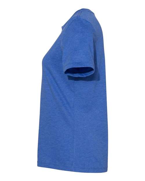 BELLA + CANVAS Women’s Relaxed Fit Heather CVC Tee 6400CVC Heather True Royal