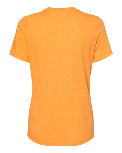 BELLA + CANVAS Women’s Relaxed Fit Heather CVC Tee 6400CVC Custom Embroidered Business Logo