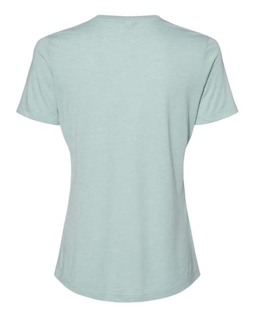 BELLA + CANVAS Women’s Relaxed Fit Triblend Tee 6413 Custom Embroidered Business Logo