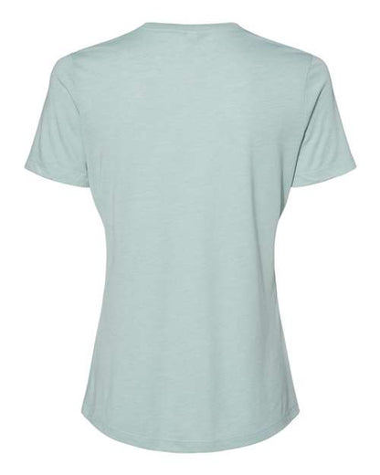 BELLA + CANVAS Women’s Relaxed Fit Triblend Tee 6413 Custom Embroidered Business Logo