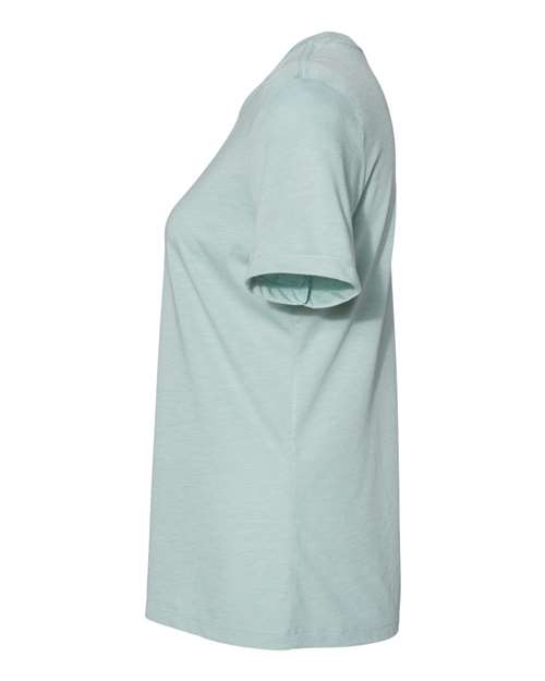 BELLA + CANVAS Women’s Relaxed Fit Triblend Tee 6413 Dusty Blue Triblend