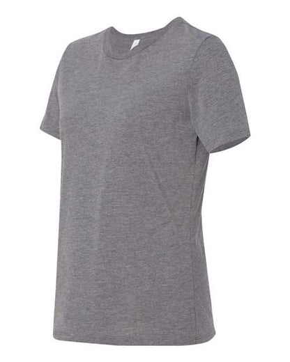 BELLA + CANVAS Women’s Relaxed Fit Triblend Tee 6413 Custom Embroidered Business Logo