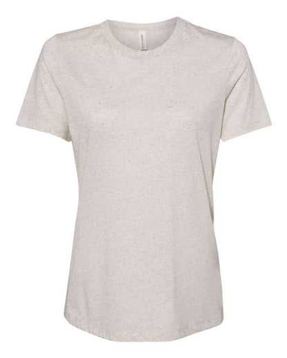 BELLA + CANVAS Women’s Relaxed Fit Triblend Tee 6413 Custom Embroidered Business Logo