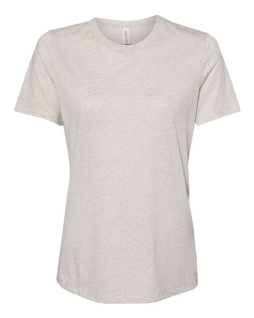 BELLA + CANVAS Women’s Relaxed Fit Triblend Tee 6413 Custom Embroidered Business Logo