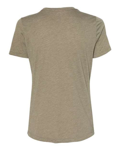 BELLA + CANVAS Women’s Relaxed Fit Triblend Tee 6413 Custom Embroidered Business Logo
