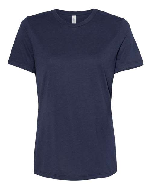 BELLA + CANVAS Women’s Relaxed Fit Triblend Tee 6413 Custom Embroidered Business Logo