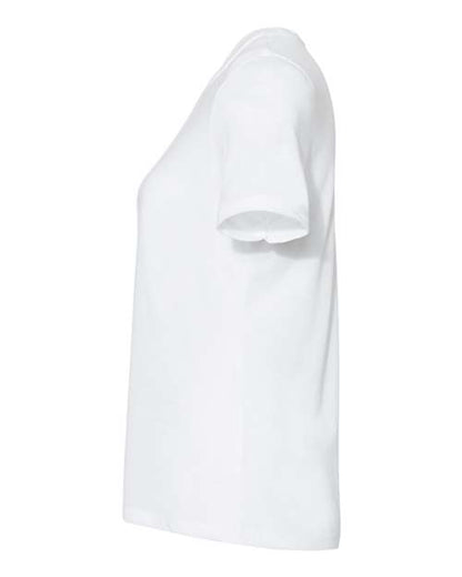 BELLA + CANVAS Women’s Relaxed Fit Triblend Tee 6413 Solid White Triblend