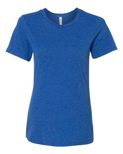 BELLA + CANVAS Women’s Relaxed Fit Triblend Tee 6413 Custom Embroidered Business Logo