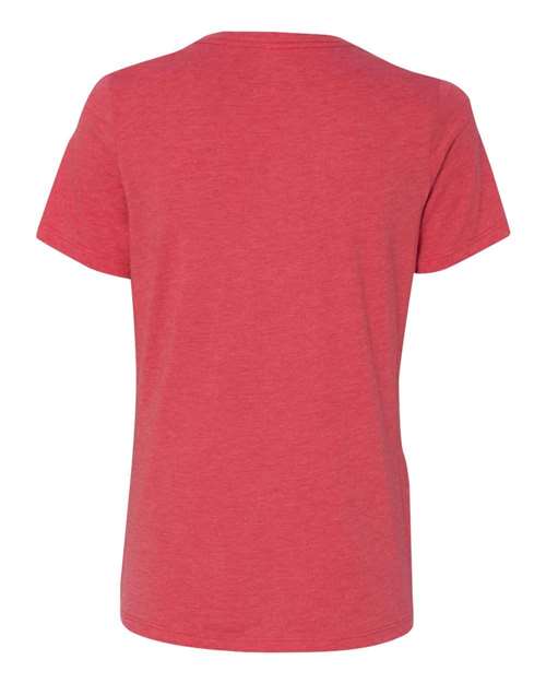 BELLA + CANVAS Women’s Relaxed Fit Triblend Tee 6413 Custom Embroidered Business Logo