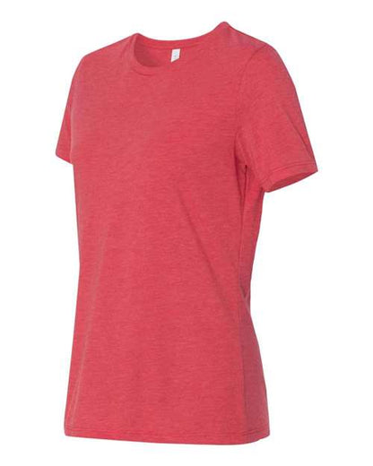 BELLA + CANVAS Women’s Relaxed Fit Triblend Tee 6413 Custom Embroidered Business Logo