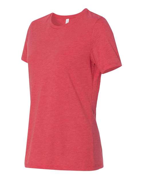 BELLA + CANVAS Women’s Relaxed Fit Triblend Tee 6413 Custom Embroidered Business Logo