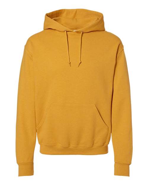 JERZEES NuBlend® Hooded Sweatshirt 996MR Military Green Heather Custom Embroidered Business Logo