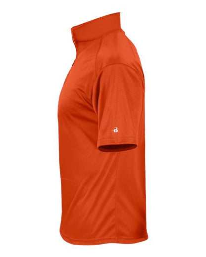 Badger Men's B-Core Short Sleeve Quarter-Zip 4550