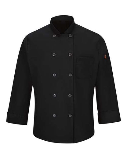 Chef Designs Mimix™ Chef Coat with OilBlok 042X