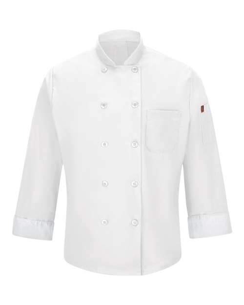 Chef Designs Mimix™ Chef Coat with OilBlok 042X