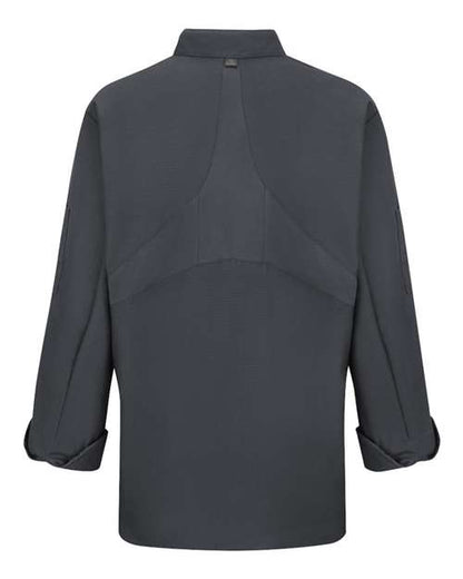 Chef Designs Women's Mimix™ Chef Coat with OilBlok 041X Custom Embroidered Business Logo