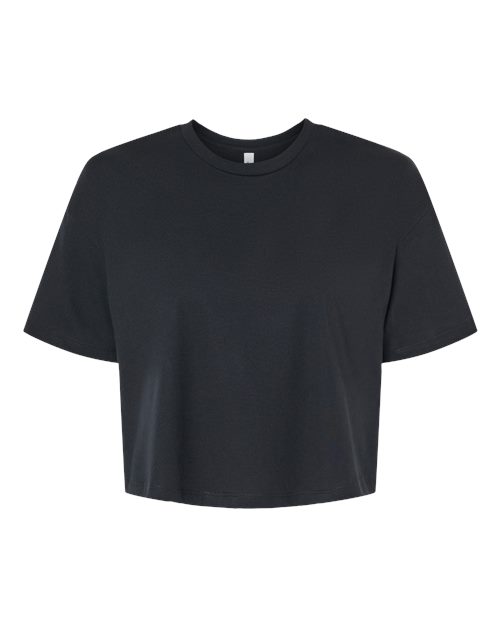 BELLA + CANVAS Women's Jersey Crop Tee 6482 Custom Embroidered Business Logo