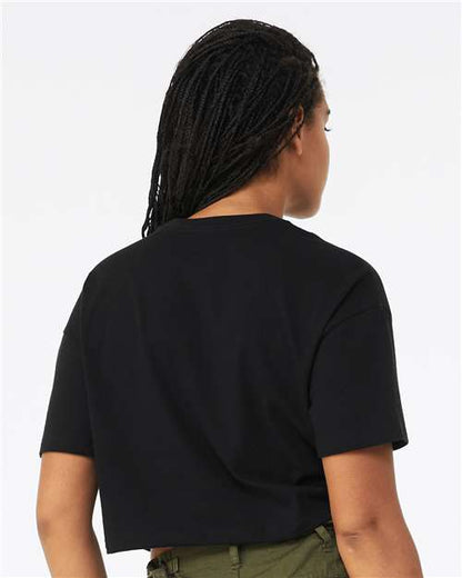 BELLA + CANVAS Women's Jersey Crop Tee 6482 Custom Embroidered Business Logo