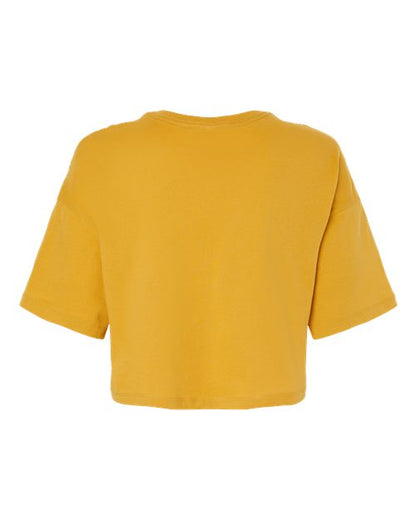 BELLA + CANVAS Women's Jersey Crop Tee 6482 Custom Embroidered Business Logo