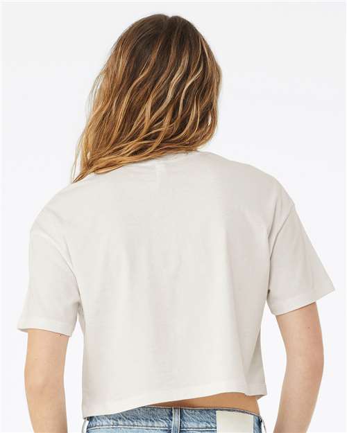 BELLA + CANVAS Women's Jersey Crop Tee 6482 Custom Embroidered Business Logo