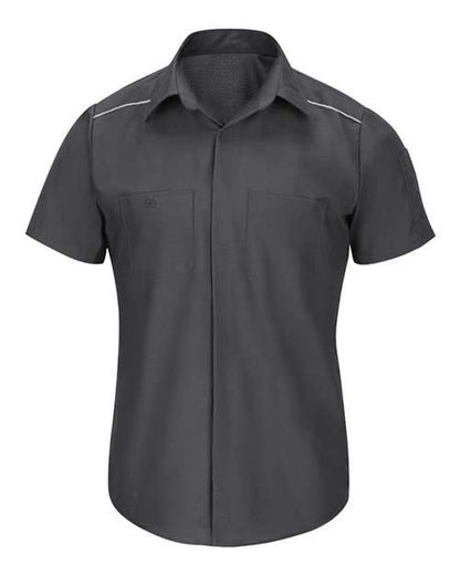 Red Kap Short Sleeve Pro Airflow Work Shirt SP4A Custom Embroidered Business Logo