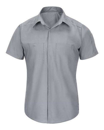 Red Kap Short Sleeve Pro Airflow Work Shirt SP4A Custom Embroidered Business Logo